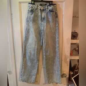 Indigo Rein stonewash baggy jeans size 1